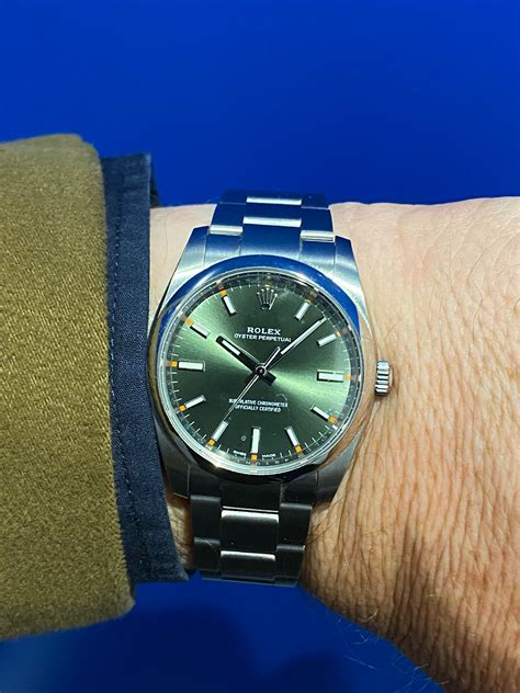 rolex oyster perpetual 114200 34mm ub factory review|34mm rolex datejust watches.